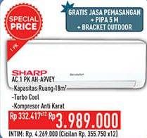 Promo Harga SHARP AH-A9VEY - AC 1PK  - Hypermart