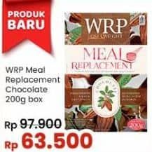 Promo Harga WRP Lose Weight Meal Replacement Cokelat 324 gr - Indomaret