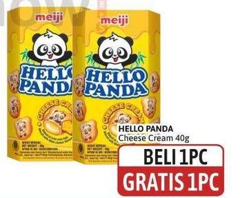 Promo Harga Meiji Hello Panda Biscuit Cheese Cream 45 gr - Alfamidi