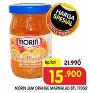 Promo Harga MORIN Jam Orange Marmalade 170 gr - Superindo