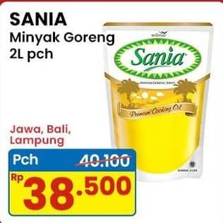 Promo Harga Sania Minyak Goreng 2000 ml - Indomaret