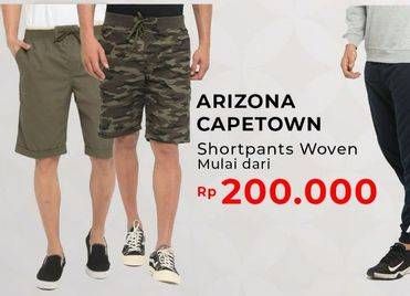 Promo Harga Arizona Short Pants  - Carrefour