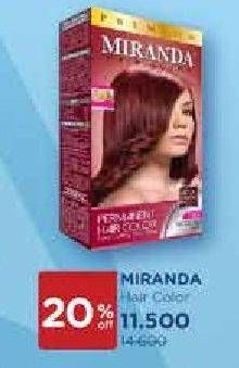 Promo Harga MIRANDA Hair Color  - Watsons