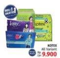 Promo Harga Kotex Daun Sirih All Variants 9 pcs - LotteMart