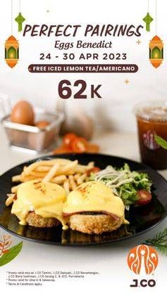 Promo Harga JCO Egg Benedict  - JCO