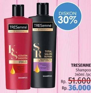 Promo Harga TRESEMME Shampoo 340 ml - LotteMart