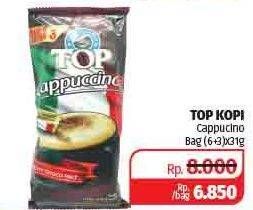 Promo Harga Top Coffee Cappuccino 9 pcs - Lotte Grosir