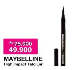 Promo Harga MAYBELLINE Line Tattoo High Impact Liner Intense Black 1 gr - Alfamart