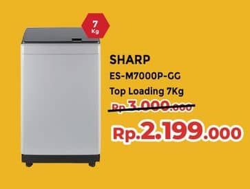 Promo Harga Sharp ES-M7000P-GG  - Yogya