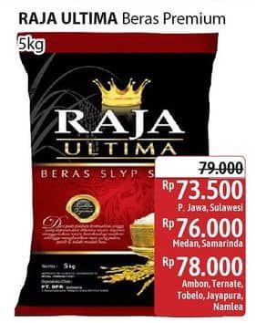 Promo Harga Raja Ultima Beras Slyp Super 5000 gr - Alfamidi
