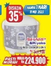Promo Harga Promo Rice Cooker 3 in 1   - Hypermart