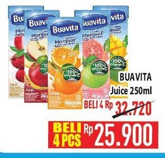 Promo Harga Buavita Fresh Juice 250 ml - Hypermart