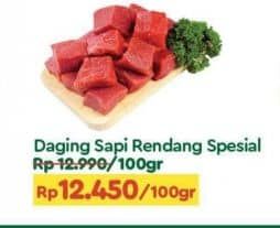 Promo Harga Daging Rendang Sapi per 100 gr - TIP TOP