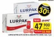 Promo Harga Lurpak Butter Salted Lactic 82%, Unsalted 200 gr - Superindo