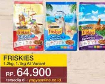 Promo Harga FRISKIES Makanan Kucing All Variants 1100 gr - Yogya