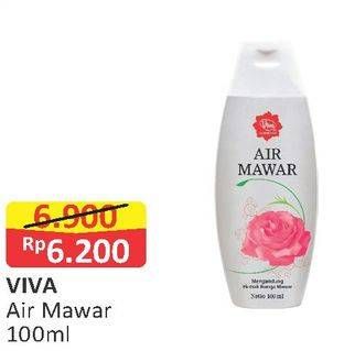 Promo Harga VIVA Air Mawar 100 ml - Alfamart