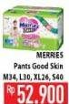 Promo Harga Merries Pants Good Skin S40, M34, L30, XL26  - Hypermart