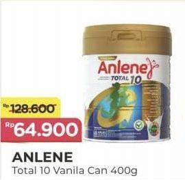 Promo Harga Anlene Total 10 Vanilla 400 gr - Alfamart