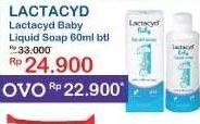 Promo Harga LACTACYD Baby Liquid Soap 60 ml - Indomaret