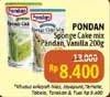 Promo Harga Pondan Sponge Cake Mix Pandan, Vanilla 200 gr - Alfamidi