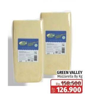 Promo Harga Green Valley Block Mozarella Cheese  - Lotte Grosir
