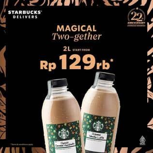 Promo Harga Magical Two-gether  - Starbucks