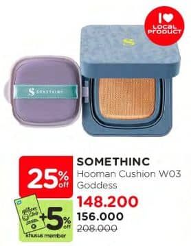 Promo Harga Somethinc Hooman Cushion W03 Goddess  - Watsons