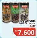 Promo Harga DEL MONTE Latte All Variants 240 ml - Alfamidi