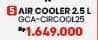 Promo Harga Gree GCA-CIRCOOL25L Air Cooler  - COURTS