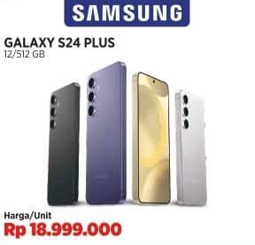 Promo Harga Samsung Galaxy S24 Plus 12 + 512 GB 1 pcs - COURTS