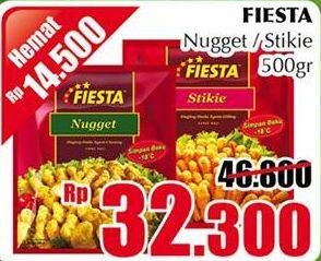 Promo Harga FIESTA Fiesta Stikie / Chicken Nugget 500 gr - Giant