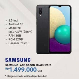 Promo Harga SAMSUNG A02  - Carrefour