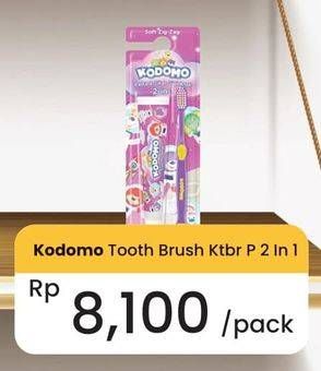 Promo Harga Kodomo Toothbrush Pro Kids 2 1 pcs - Carrefour