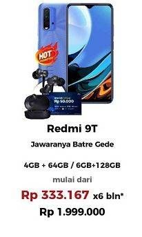 Promo Harga XIAOMI Redmi 9T  - Erafone