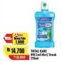 Promo Harga Total Care Mouthwash Cool Mint, Siwak Salt 250 ml - Alfamart