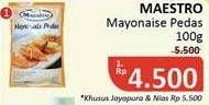 Promo Harga MAESTRO Mayonnaise Pedas 100 gr - Alfamidi