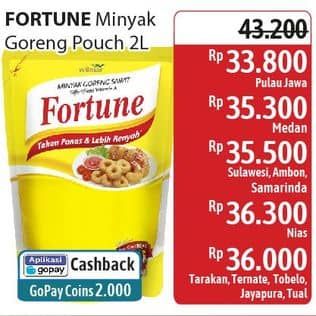 Promo Harga Fortune Minyak Goreng 2000 ml - Alfamidi