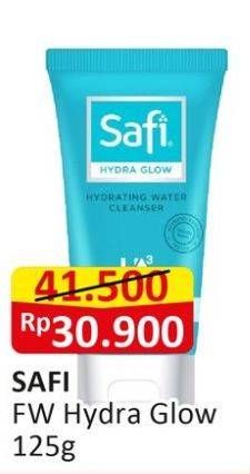 Promo Harga Safi Hydra Glow Hydrating Water Cleanser 125 gr - Alfamart