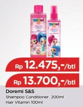 Promo Harga Doremi Kids Shampoo & Conditioner 200 ml - TIP TOP