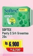 Promo Harga Softex Pantyliner Daun Sirih Green Tea Regular 20 pcs - Alfamart