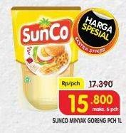 Promo Harga SUNCO Minyak Goreng 1000 ml - Superindo