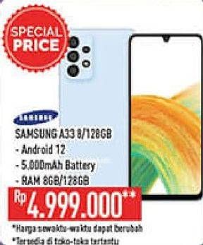 Promo Harga SAMSUNG Galaxy A33 8 GB + 128 GB  - Hypermart