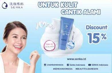 Promo Harga SENKA Perfect Whip Facial Foam  - Indomaret