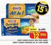 Promo Harga Kraft All In 1/Quick Melt  - Superindo