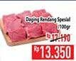 Promo Harga Daging Rendang Sapi Spesial per 100 gr - Hypermart