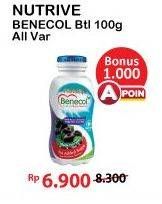 Promo Harga NUTRIVE BENECOL Smoothies All Variants 100 ml - Alfamart