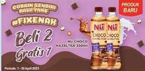 Promo Harga NU Choco Hazeltea 330 ml - Alfamidi