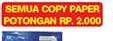 Promo Harga Copy Paper F4  - Hypermart