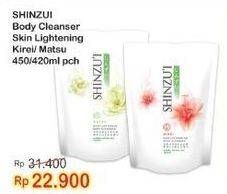 Promo Harga Shinzui Body Cleanser Kirei, Matsu 420 ml - Indomaret