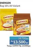 Promo Harga ENERGEN Cereal Instant per 10 sachet - Alfamidi
